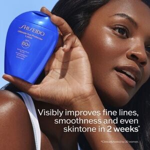 Shiseido Ultimate Sun Protector Lotion SPF 60+ New sunscreen in box! 50ml GWP
